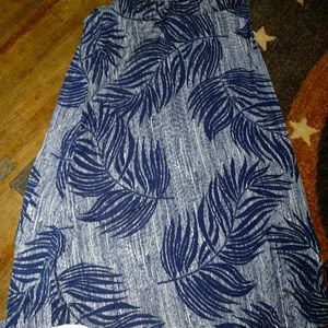 Super Soft Cocomo Tropical Maxi Skirt 1X 18 20